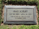 Jean Eliot Bosley (1932 - 1978) - Find A Grave Memorial