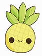 "cute kawaii pineapple" Art Print by islandinthesun | Redbubble