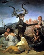 Francisco de Goya y Lucientes-Witches' Sabbath-Horned god | Etsy