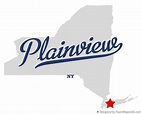 Map of Plainview, NY, New York
