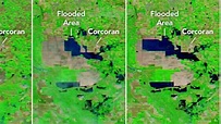 Growing Tulare Lake captured in new NASA satellite images