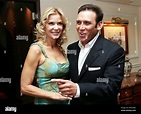 Katherine Kelly Lang and her husband at the Regina Baglioni Hotel in ...