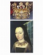 CROWN: "Margaret of York" (1446-1503) -- With silver-gilt, enamel ...