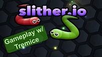 SLITHER.IO GAMEPLAY WITH TREMICE - FIRST VIDEO