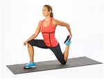 Kneeling Quad Stretch | 5 Moves to Stretch Out Your Quads | POPSUGAR ...