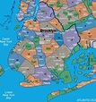 Map of Brooklyn neighborhoods