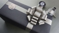 GIFT WRAPPING IDEAS | 禮物包裝+多層蝴蝶结絲帶花打法教學（2021-step by step） - YouTube