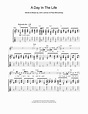 A Day In The Life Sheet Music | The Beatles | Guitar Tab