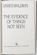 The Evidence of Things Not Seen. - Raptis Rare Books | Fine Rare and ...