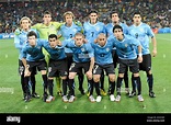 Uruguay National football Team group during the 2010 FIFA World Cup ...