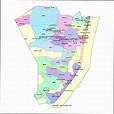 Map Of Ocean County New Jersey - Cities And Towns Map