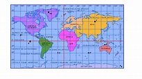 Mapa Del Mundo Con Latitud Y Longitud : La representación de la Tierra ...