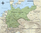 German Empire Map In 1914 - Mapsof.Net