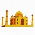 clip art of Taj Mahal with cartoon design 5643940 Vector Art at Vecteezy