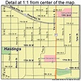 Hastings Minnesota Street Map 2727530
