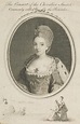 Louisa, 1753 - 1824. Princess of Stolberg and Countess of Albany; wife ...