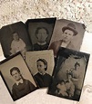 Victorian TINTYPES Early Photography Antique Photo Victorian Portraits ...