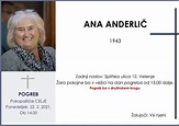 ANDERLIČ ANA, Celje, 22. 2. 2021