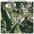 Aerial Photography Map of Laurinburg, NC North Carolina