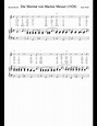 Die Moritat von Mackie Messer sheet music for Piano download free in ...