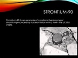 Radioisotope - Strontium-90 - YouTube
