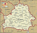 Map of Belarus and geographical facts, Where Belarus is on the world ...