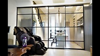 2020 拉門設計 新屋居家 客廳與廚房的隔間 玻璃拉門製作 - YouTube