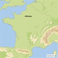 StepMap - Evreux - Landkarte für Frankreich