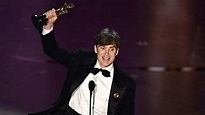Cillian Murphy wins Best Actor for 'Oppenheimer' at the 2024 Oscars ...