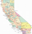 Mapa California Estados Unidos