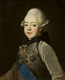Emperor Paul I (1754 – 1801) of Russia as a boy; he was the son of ...