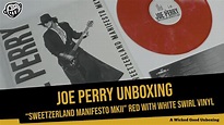 Joe Perry "Sweetzerland Manifesto MK II" Vinyl Unboxing! Newbury Comics ...