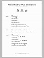 Fifteen Feet Of Pure White Snow Sheet Music | Nick Cave | Guitar Chords ...