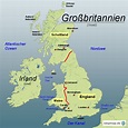 StepMap - Großbritannien (Insel) - Landkarte für Großbritannien