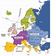 Regions of Western Europe