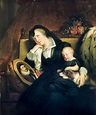 Portrait of Louise de Coligny....1846 by Jan Adam Kruseman (Dutch 1804-1862) | 19th century ...