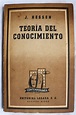 J.HESSEN TEORIA DEL CONOCIMIENTO PDF