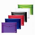 BAZIC Plastic File Folder, Legal Size File Folders V-Flap, Home ...