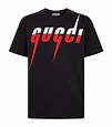 Gucci Logo T-shirt in Black for Men - Lyst