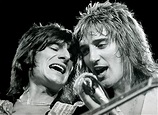 Ronnie Wood & Rod Stewart 1975 photo: Saw them many times (during this ...