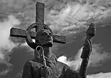 St Cuthbert of Lindisfarne Statue - Ed O'Keeffe Photography