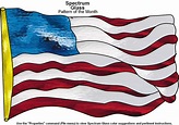 Free Stained Glass Patterns - American Flag by Vicki Payne - The Avenue ...