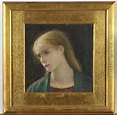 Evelyn Hope Signed And Dated 1870 oil painting reproduction by Edward ...