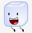 Bfb Ice Cube Clipart , Png Download - Character Battle For Dream Island ...