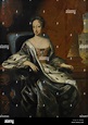 Portrait of Hedvig Eleonora of Holstein-Gottorp (1636-1715), Queen of Sweden. Artist: Krafft ...