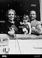 Wallace Beery and his second wife, Rita Gilman, with their daughter ...