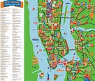 Nova York atraccións mapa - Nova York atraccións turísticas mapa (Nova ...