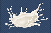 Milk splash realistic splashes | Photoshop Graphics ~ Creative Market