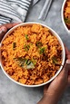 Coconut Jollof Rice - My Active Kitchen