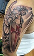 Realista Arcangel Miguel Tatuaje 75 Tatuajes De Angeles De La Guarda Y ...
